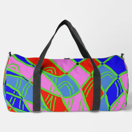 Duffel Bag, Ein vielfarbiges klassisches Design Duffle Bag