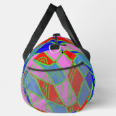 Duffel Bag, Ein vielfarbiges klassisches Design Duffle Bag (Rechts)