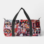 Duffel Bag – Fragmented Pulse Duffle Bag (Vorderseite)