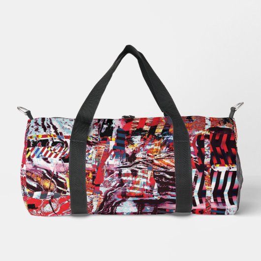 Duffel Bag – Fragmented Pulse Duffle Bag (Vorderseite)