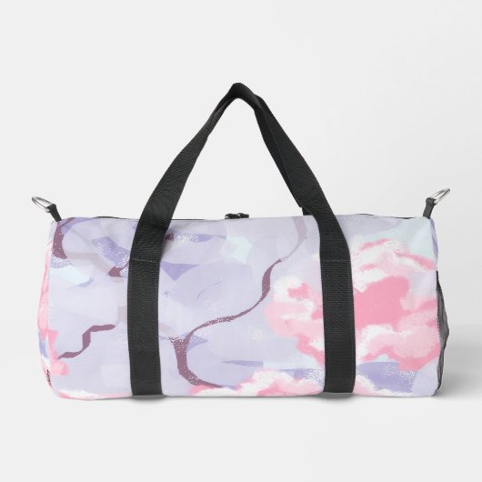 Duffel Bag : Pink Poses Winters Frost . Duffle Bag (Vorderseite)