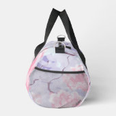 Duffel Bag : Pink Roses Winters Frost . Duffle Bag (Rechts)