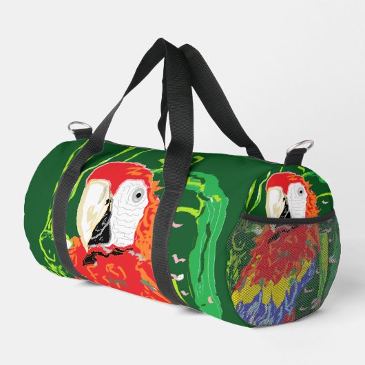 Duffel  : Parrots Can Fly  Duffle Bag (Rechte Ecke)