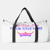 Duffel Tasche für Ihre liebliche Prinzessin oder K (Vorderseite)