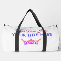Duffel Tasche für Ihre liebliche Prinzessin oder K
