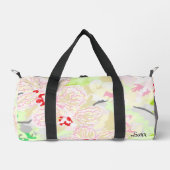 Duffel-Tasche : Orchidee (Orchideengewächse) Duffle Bag (Vorderseite)
