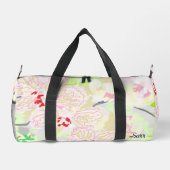 Duffel-Tasche : Orchidee (Orchideengewächse) Duffle Bag (Rückseite)