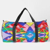 Duffeltasche : Bewegendes Gefühl . Duffle Bag (Rückseite)