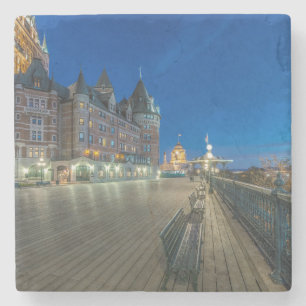 Dufferin Terrace bei Tagesanbruch Steinuntersetzer