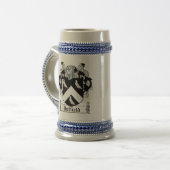 Duffield Familienwappen Bierglas (Vorderseite Links)