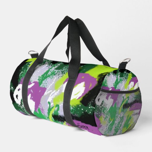 Duffle Bag : Bärenbraue (Rechte Ecke)