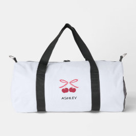 Duffle Bag | Süße Kirsch-Schleife Hübsche Tasche