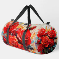 Duffle Bags - Die Rote Rosen Artwork