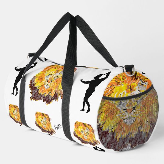 Duffle Tag : König des Dschungels Bag (Rechte Ecke)