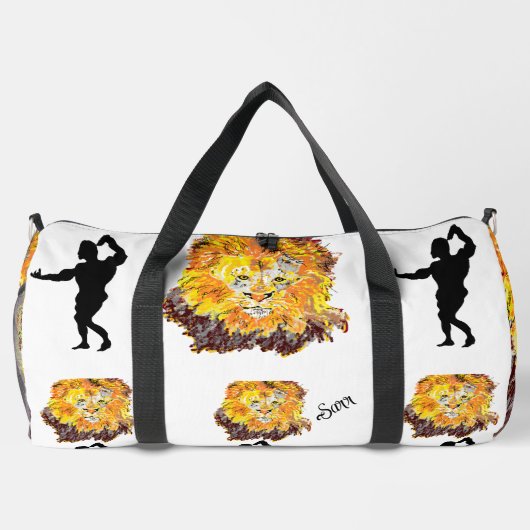 Duffle Tag : König des Dschungels Bag (Rückseite)