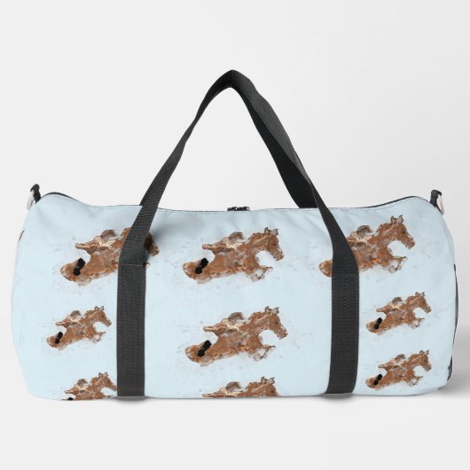 Duffle Tasche : Die Chase ist On . (Vorderseite)