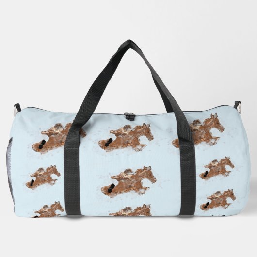 Duffle Tasche : Die Chase ist On . (Rückseite)