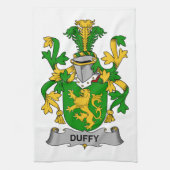 Duffy Familienwappen Geschirrtuch (Vertikal)