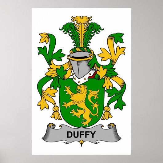 Duffy Familienwappen Poster (Vorne)