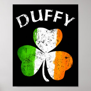 Duffy irischer Familienname Poster