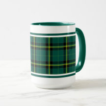 Duffy Tartan Pattern Green Irish Kariert