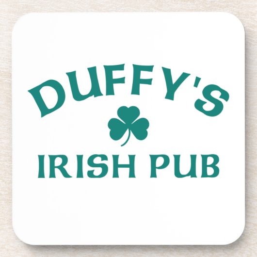 Duffy's Irish Pub Getränkeuntersetzer (Vorderseite)