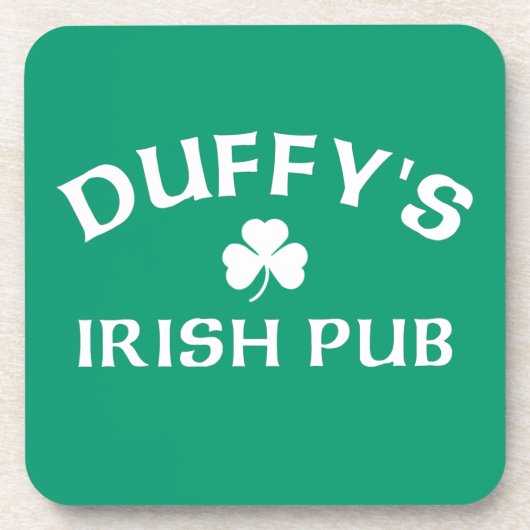 Duffy's Irish Pub Getränkeuntersetzer (Vorderseite)
