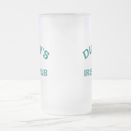 Duffys Irish Pub Glass Mattglas Bierglas (Mittel)