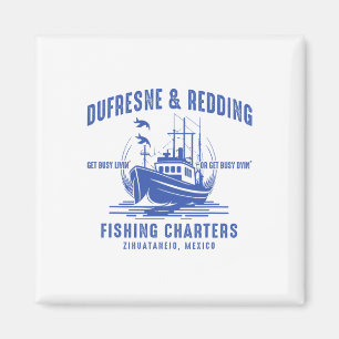 Dufresne And Redding Fishing Charters Liebhaber Magnet