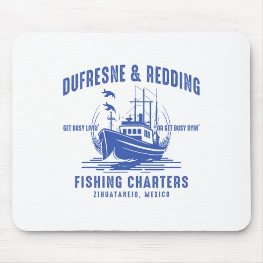 Dufresne And Redding Fishing Charters Liebhaber Mousepad (Vorne)