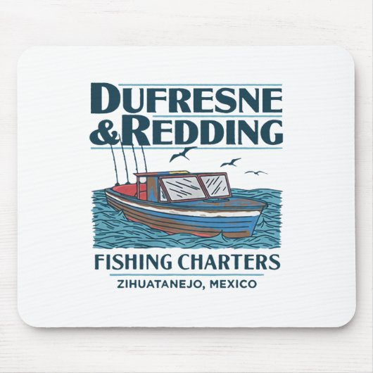 Dufresne And Redding Fishing Charters  Mousepad (Vorne)