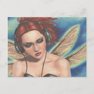 Duft 1 Postkarte Fairy Postcard