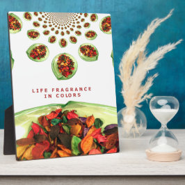 Duft des Lebens: Potpourri Inspiration Fotoplatte