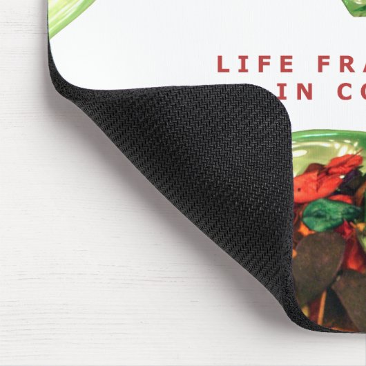 Duft des Lebens: Potpourri Inspiration Mousepad (Ecke)