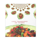 Duft des Lebens: Potpourri Inspiration Notizblock (Vorderseite)