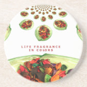 Duft des Lebens: Potpourri Inspiration Untersetzer (Vorne)