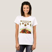 Duft des Lebens: Potpourri-Inspirationsbotschaft T-Shirt (Vorne ganz)