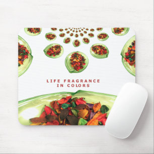 Duft des Lebens: Potpourri Inspirierender Spruch Mousepad