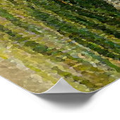 Duft - Engel mit grünen Flügeln. Poster (Ecke)