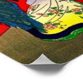 Duft in der Luft Toyohara Chikanobu 1888 Poster (Ecke)