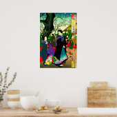 Duft in der Luft Toyohara Chikanobu 1888 Poster (Küche)