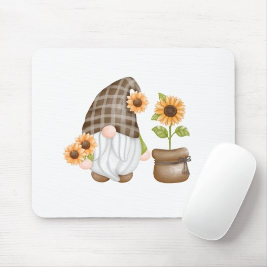 Duft mit Sonnenblumen Mousepad (Mit Mouse)