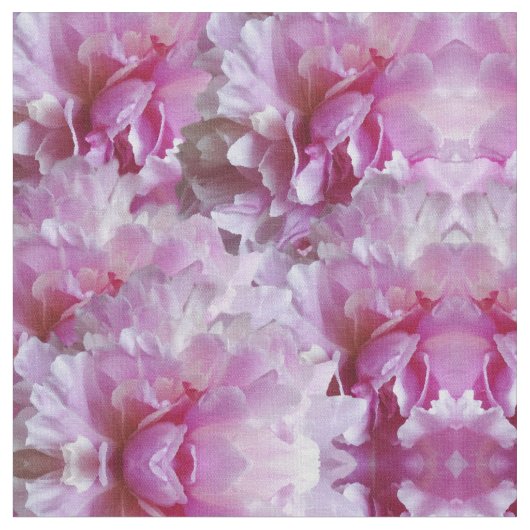 Duft, rosa Blumen-Gewebe Stoff (Nahaufnahme)