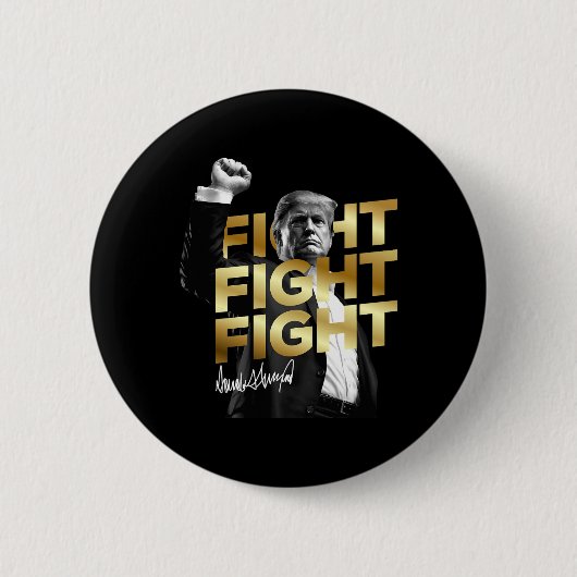 Duft Support Parfüm 2025 Donald Trump Button (Vorderseite)