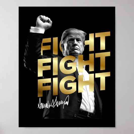 Duft Support Parfüm 2025 Donald Trump Poster (Vorne)