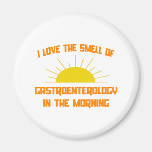 Duft von Gastroenterologie am Morgen Magnet