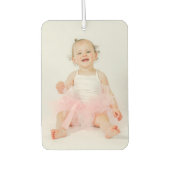 Duftbaum mit eigenem Foto - Autolufterfrischer (Vorderseite)