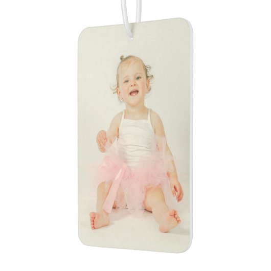 Duftbaum mit eigenem Foto - Autolufterfrischer (Links)