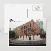 Duftfarben Postkarte (Vorne/Hinten)