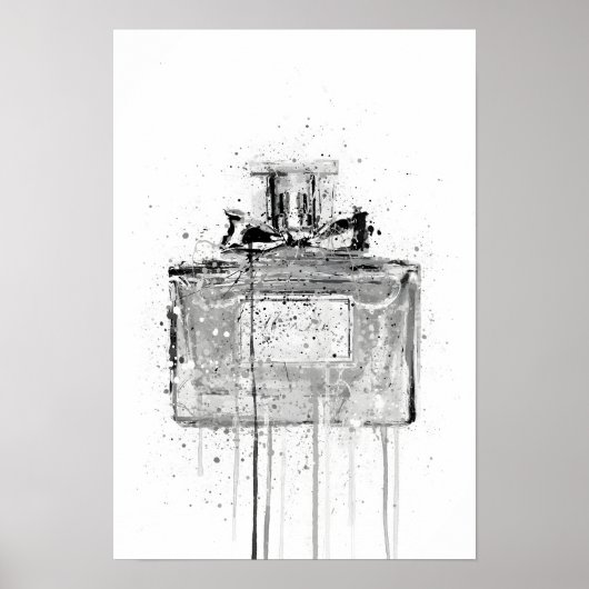 Duftflasche 'Candy Floss' als Weihnachtsgeschenk Poster (Vorne)